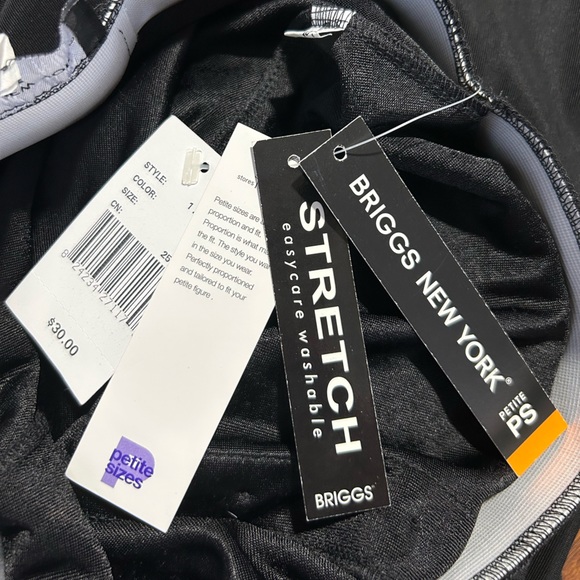 Briggs New York Skirt Black Stretch Small - Picture 6 of 9